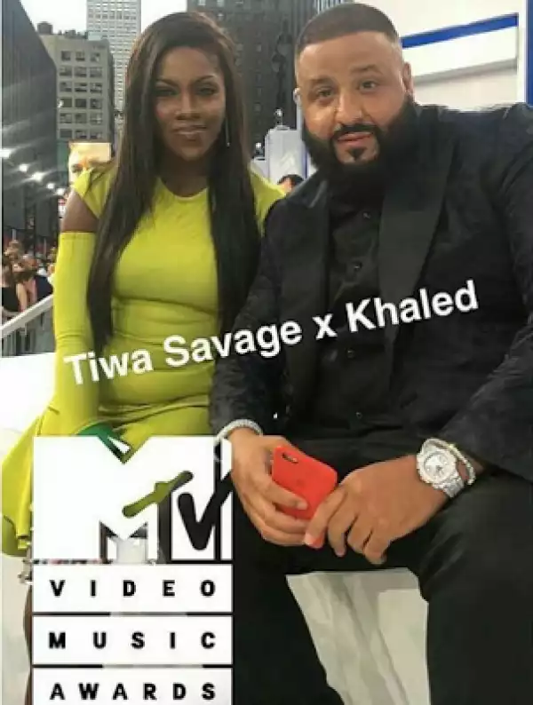 Photos: Tiwa Savage, DJ Khaled, And Singer Jidenna Stuns At The VMAs